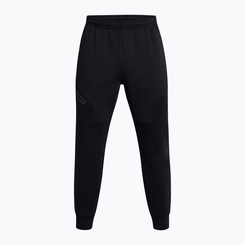 Pantaloni pentru bărbați Under Armour Unstoppable Fleece black/black 5