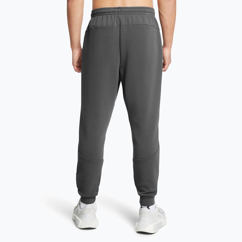 Pantaloni pentru bărbați Under Armour Unstoppable Fleece castlerock/black 3