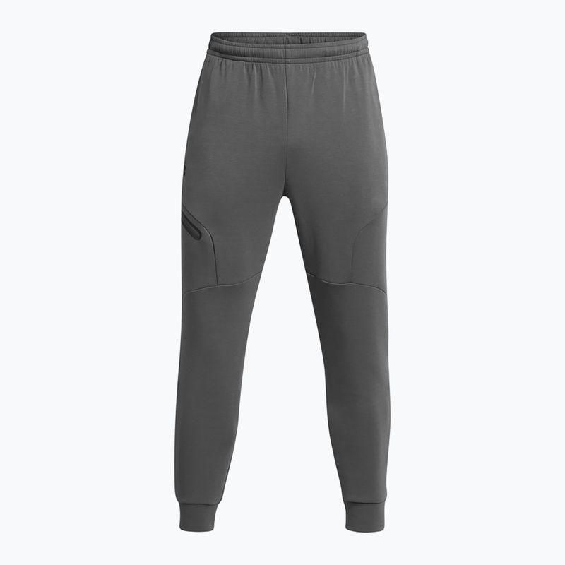 Pantaloni pentru bărbați Under Armour Unstoppable Fleece castlerock/black 5