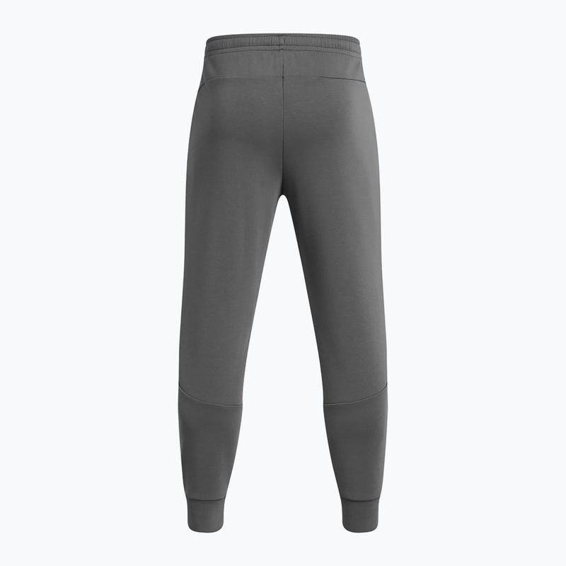 Pantaloni pentru bărbați Under Armour Unstoppable Fleece castlerock/black 6