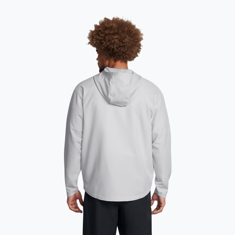Geacă de antrenament pentru bărbați Under Armour Unstoppable LC halo gray/black 3