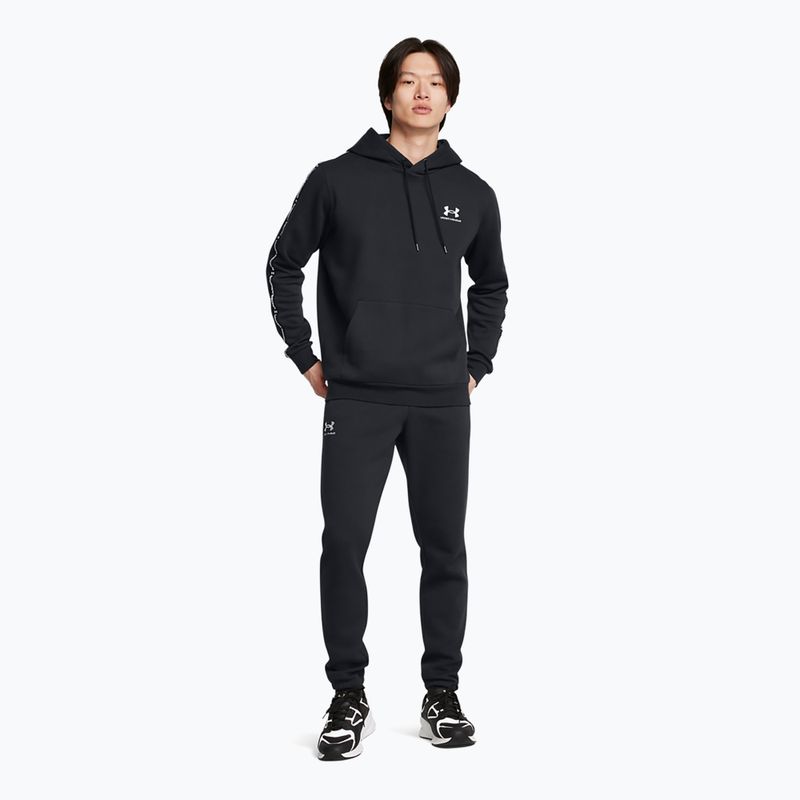 Bluză pentru bărbați Under Armour Icon Fleece HD black/white 2