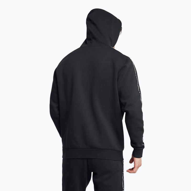 Bluză pentru bărbați Under Armour Icon Fleece HD black/white 3