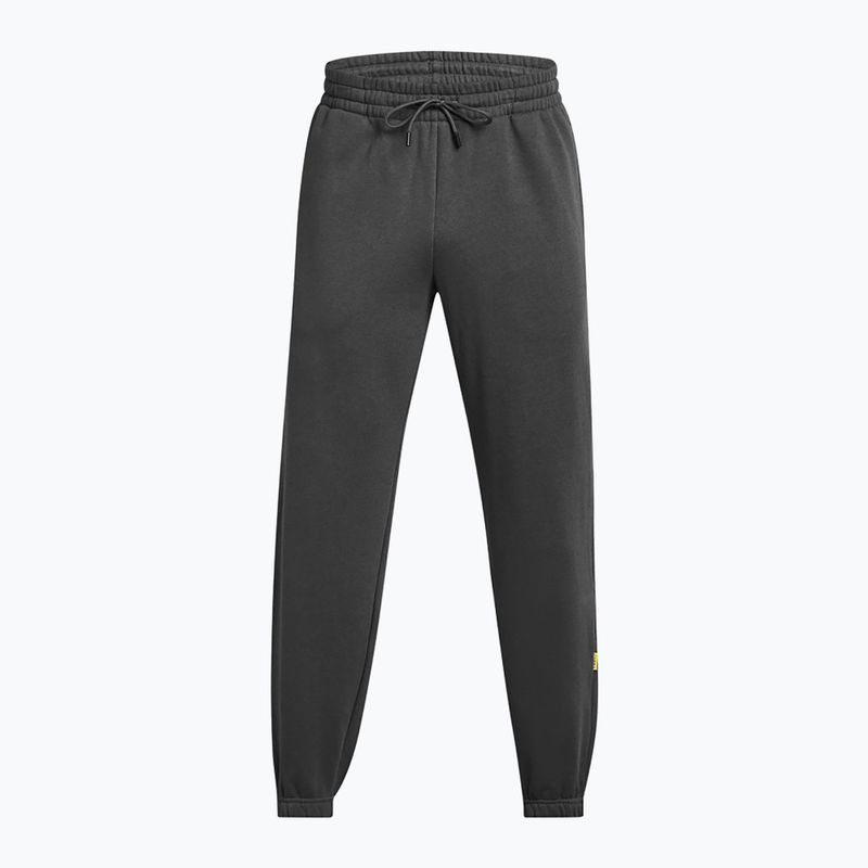 Pantaloni pentru bărbați Under Armour Curry Splash Jogger castlerock full heather/black