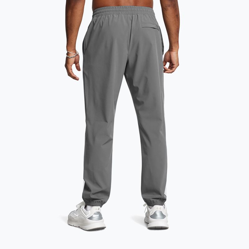 Pantaloni pentru bărbați Under Armour Vibe Woven Jogger castlerock/black 3