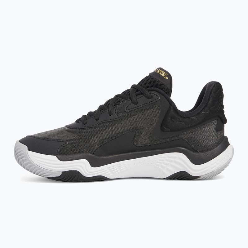 Încălțăminte de baschet  Under Armour Spawn 7 black/metallic gold/black 9