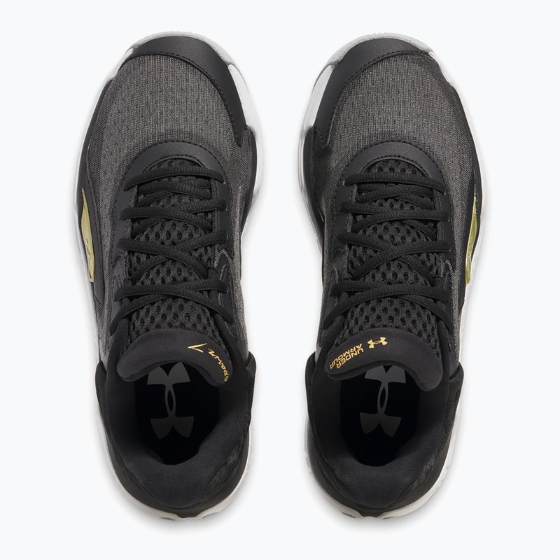 Încălțăminte de baschet  Under Armour Spawn 7 black/metallic gold/black 11