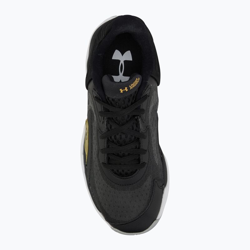 Încălțăminte de baschet  Under Armour Spawn 7 black/metallic gold/black 5
