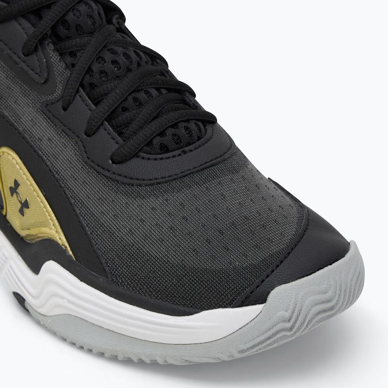 Încălțăminte de baschet  Under Armour Spawn 7 black/metallic gold/black 7