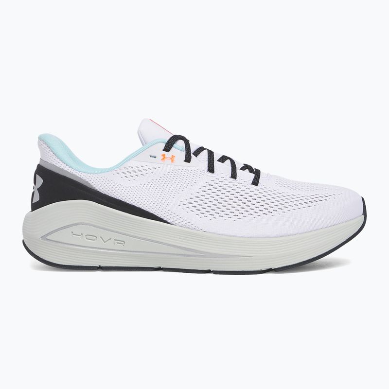 Încălțăminte de alergare pentru bărbați Under Armour Sonic 7 white/hydro green/metallic silver