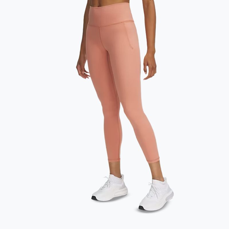 Colanți de antrenament pentru femei Under Armour Meridian Ankle Leg canyon pink