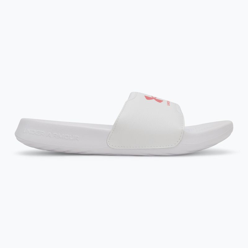Papuci pentru femei  Under Armour Ignite Select white/white/super pink 2