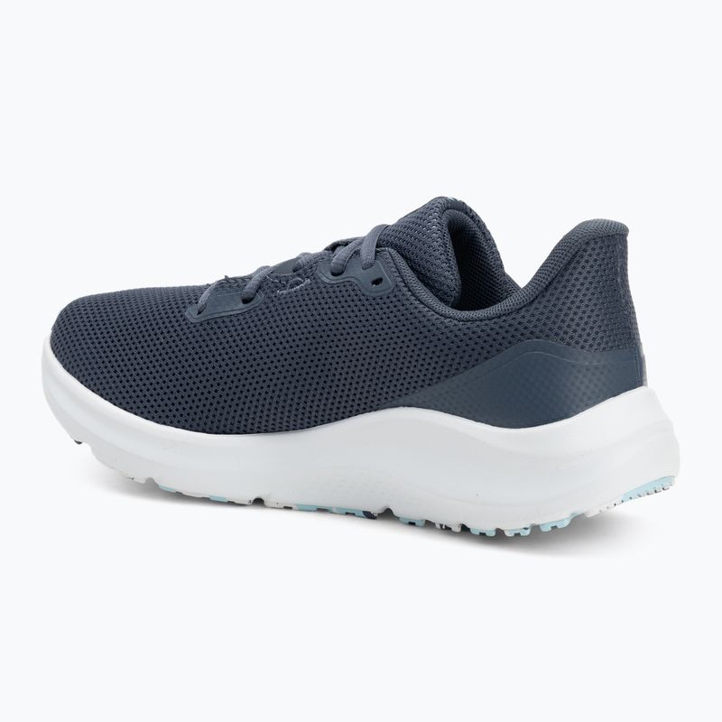 Încălțăminte de alergare pentru femei Under Armour Charged Pursuit 4 downpour gray/downpour gray/metallic gravel 3