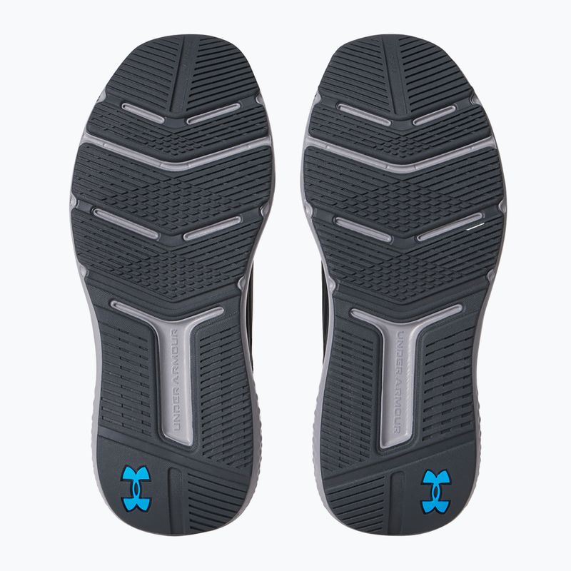 Încălțăminte de antrenament pentru bărbați Under Armour Commit 4 anthracite/steel/ether blue 5
