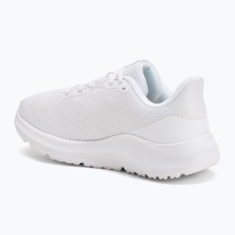 Încălțăminte de alergare pentru femei Under Armour Charged Pursuit 4 white/white/metallic silver 3