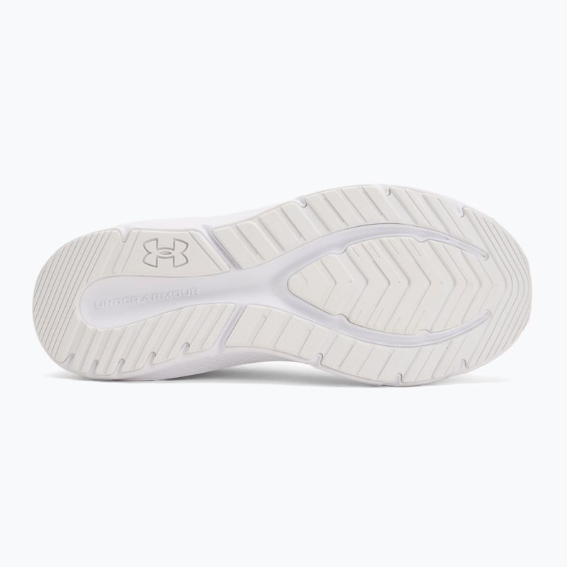 Încălțăminte de alergare pentru femei Under Armour Charged Pursuit 4 white/white/metallic silver 4