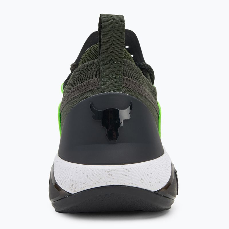 Încălțăminte de antrenament pentru bărbați Under Armour Project Rock 7 baroque green/hyper green/black 6