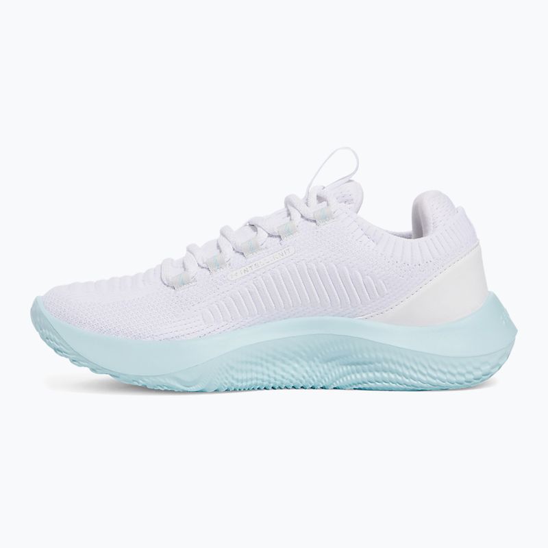 Încălțăminte de antrenament pentru femei  Under Armour Dynamic 2 white/stream/metallic silver 2