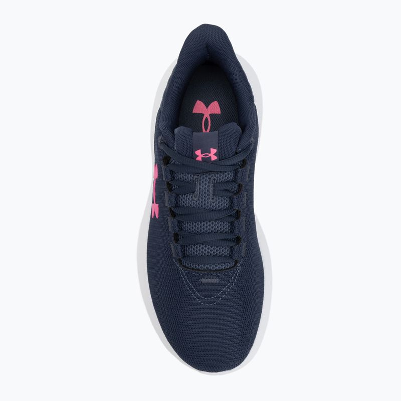 Încălțăminte de alergare pentru femei Under Armour Phade RN 3 downpour gray/downpour gray/aero pink 5