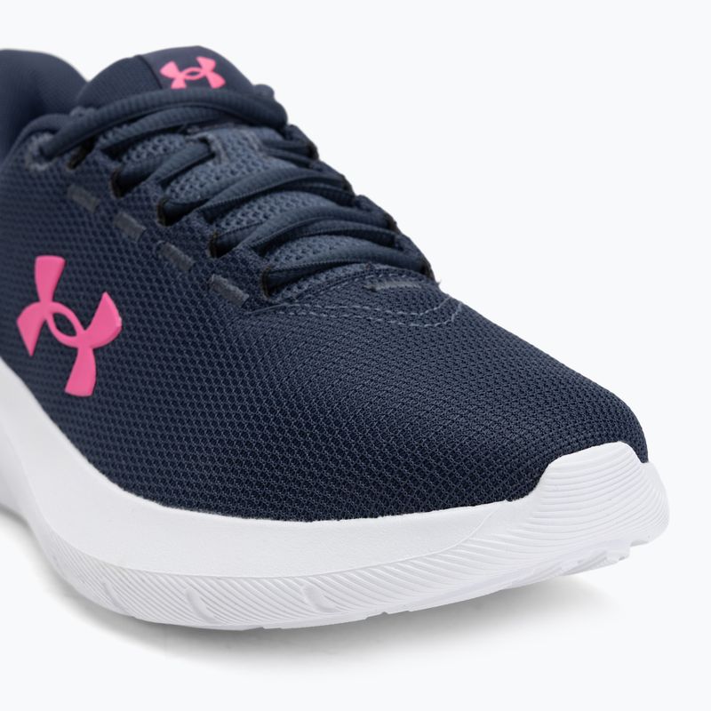 Încălțăminte de alergare pentru femei Under Armour Phade RN 3 downpour gray/downpour gray/aero pink 7