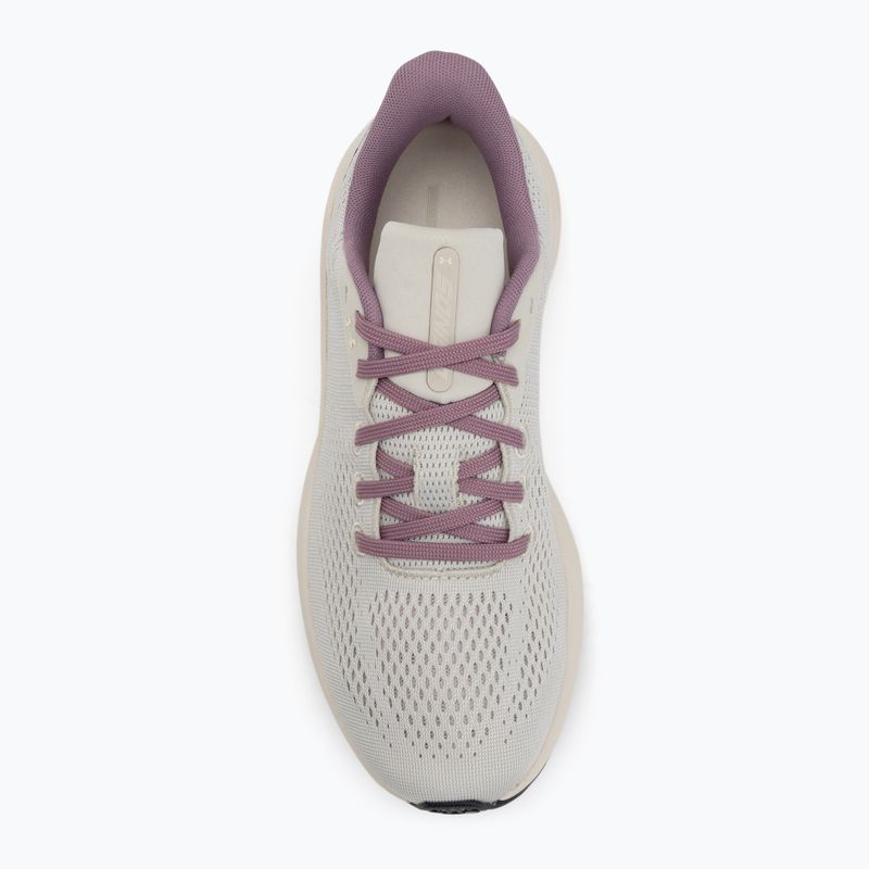 Încălțăminte de alergare pentru femei Under Armour Sonic 7 summit white/white quartz/white quartz 5