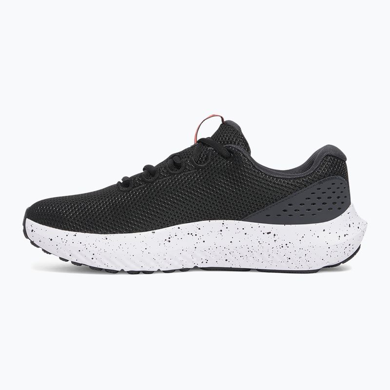 Încălțăminte de alergare pentru bărbați Under Armour Charged Surge 4 black/anthracite/ares red 2