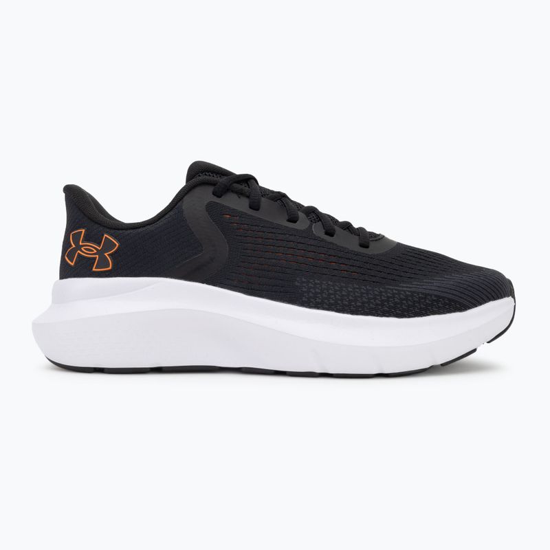 Încălțăminte de alergare pentru bărbați Under Armour Charged Rogue 5 black/black/blaze orange 2