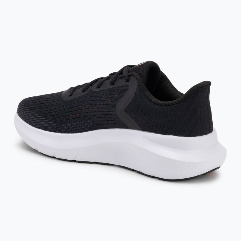 Încălțăminte de alergare pentru bărbați Under Armour Charged Rogue 5 black/black/blaze orange 3