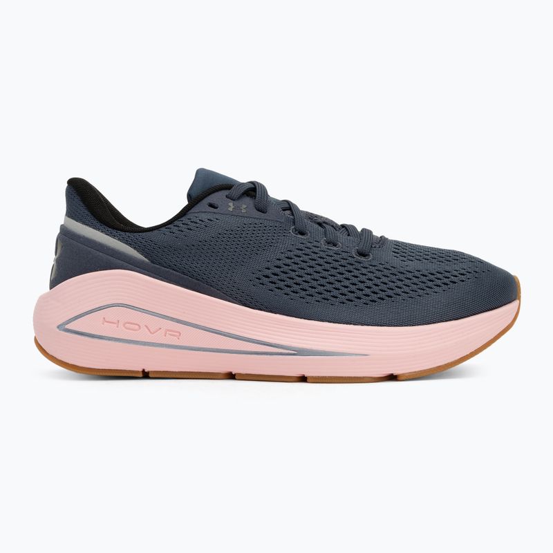 Încălțăminte de alergare pentru femei Under Armour Sonic 7 downpour gray/prime pink/black 2
