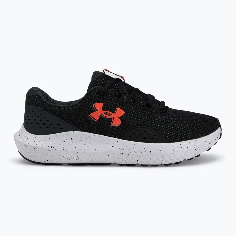 Încălțăminte de alergare pentru bărbați Under Armour Charged Surge 4 black/anthracite/ares red 2