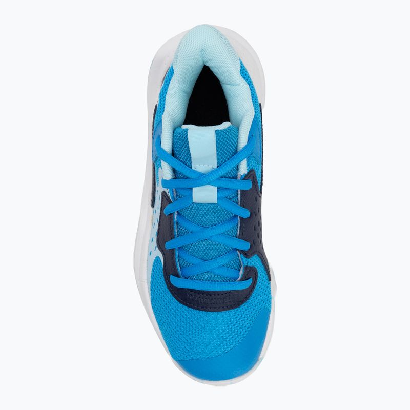 Încălțăminte de baschet pentru copii Under Armour Grade School Jet '23 electric blue/midnight navy/stream 5