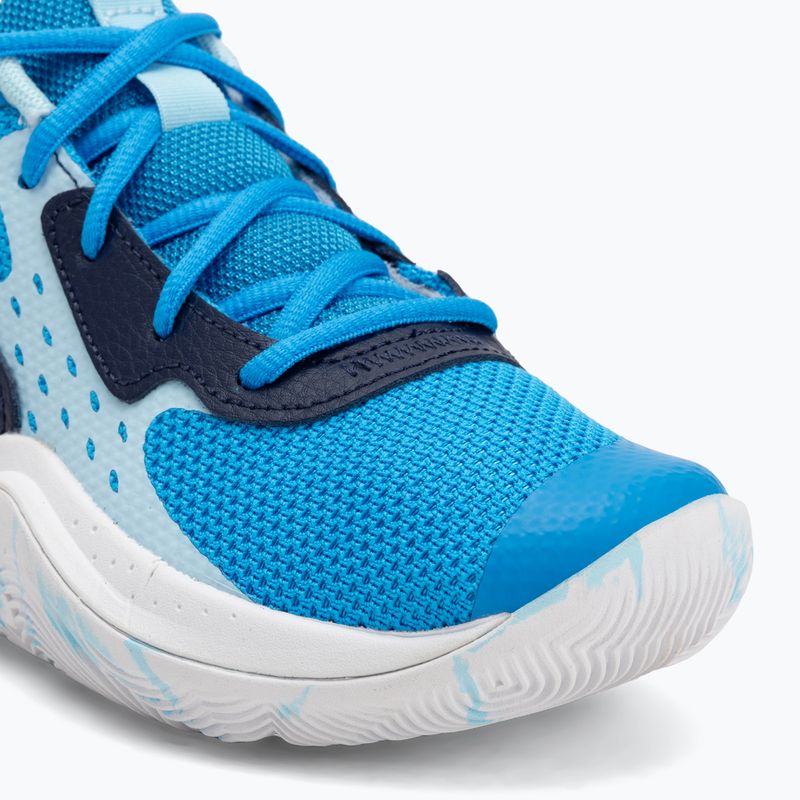 Încălțăminte de baschet pentru copii Under Armour Grade School Jet '23 electric blue/midnight navy/stream 7