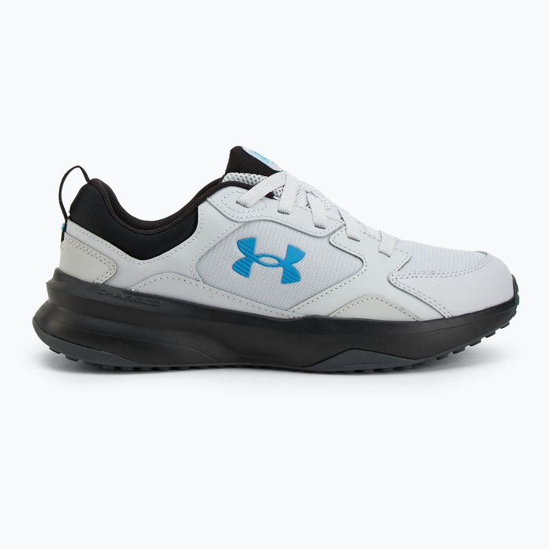 Încălțăminte de antrenament pentru bărbați Under Armour Charged Edge halo gray/black/ether blue 2
