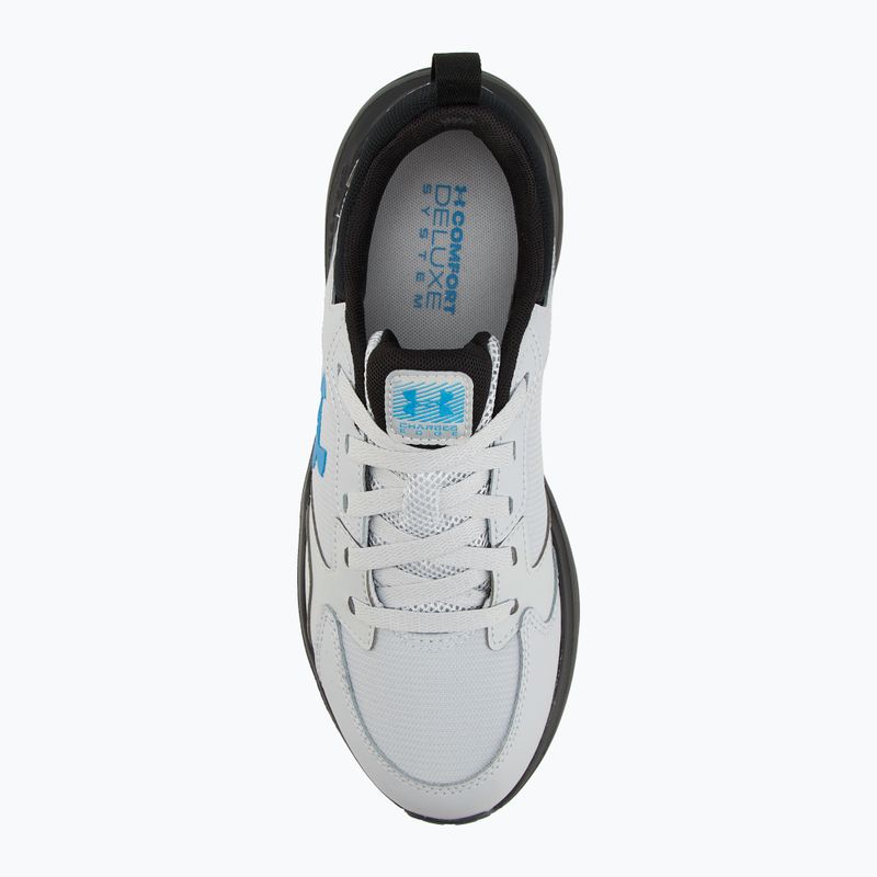Încălțăminte de antrenament pentru bărbați Under Armour Charged Edge halo gray/black/ether blue 5