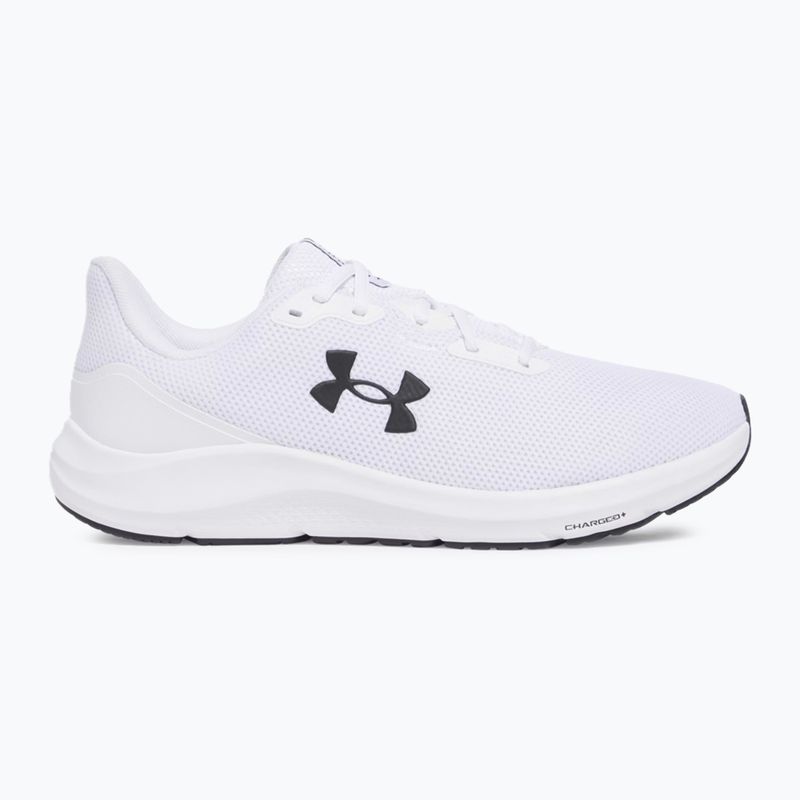 Încălțăminte de alergare pentru bărbați Under Armour Charged Pursuit 4 white/white/black 8