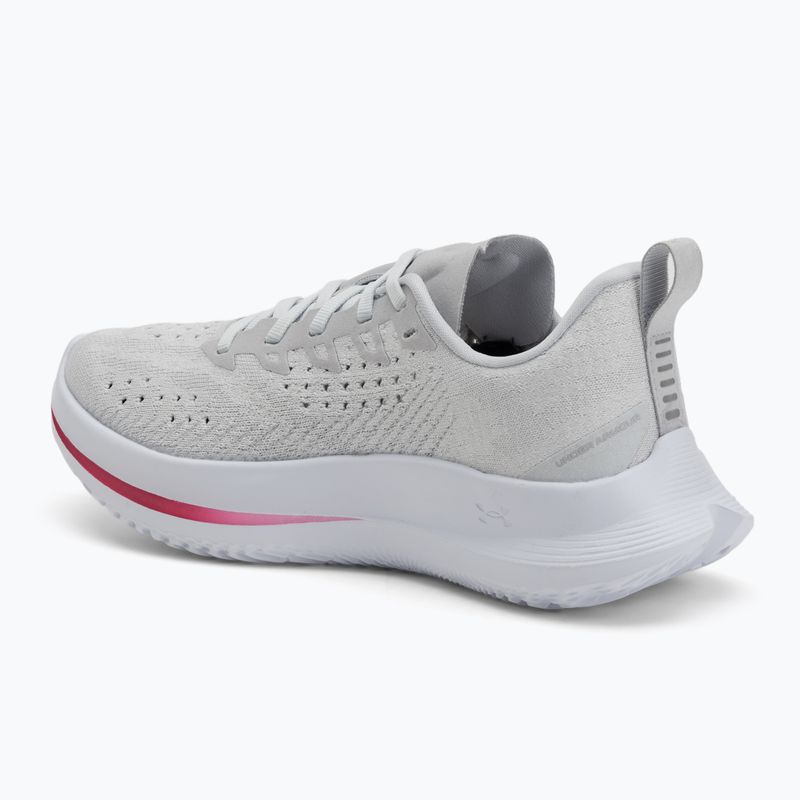 Încălțăminte de alergare pentru femei Under Armour Velociti 4 SE halo gray/mod gray/shaded fuchsia 3