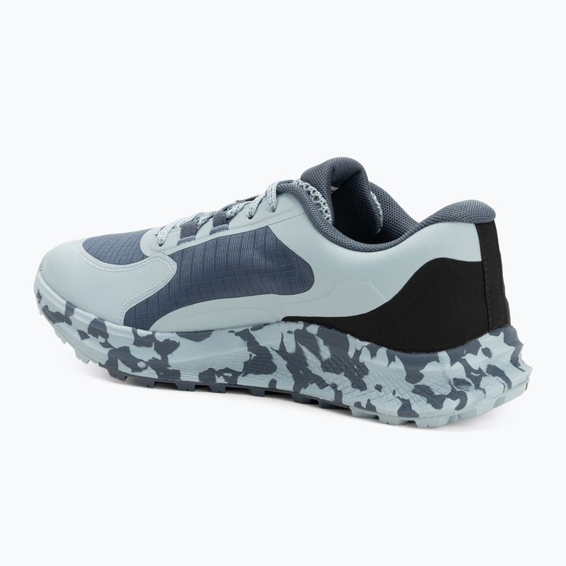 Încălțăminte de alergare pentru bărbați Under Armour Charged Bandit Trail 3 downpour gray/harbor blue/hyper green 3
