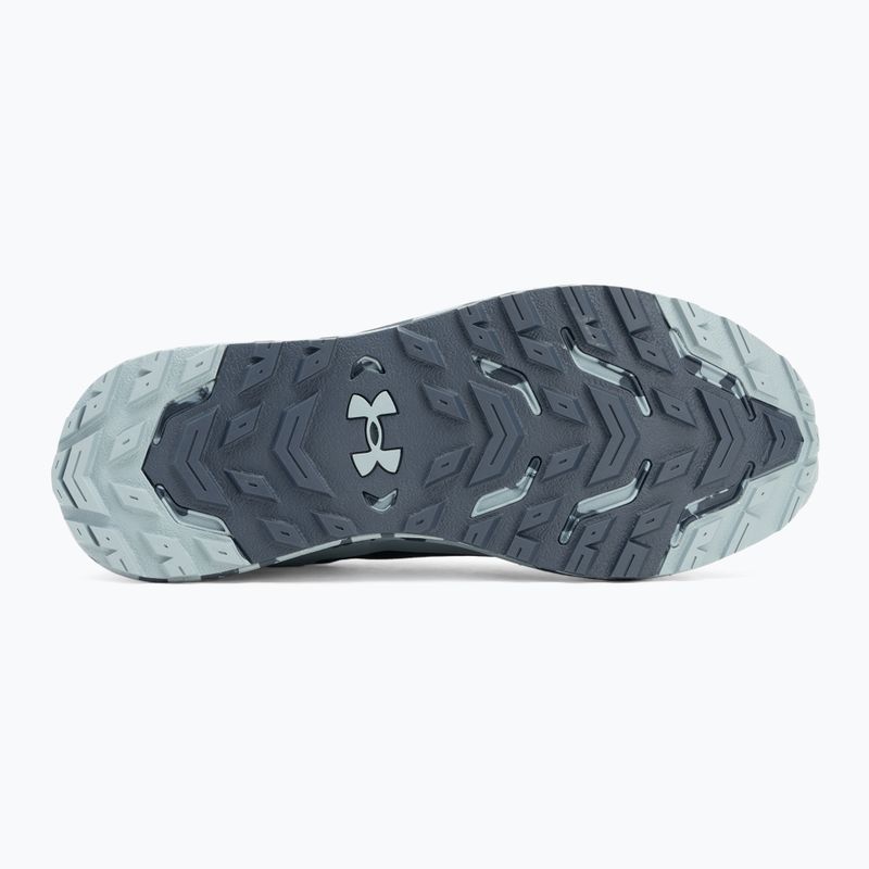 Încălțăminte de alergare pentru bărbați Under Armour Charged Bandit Trail 3 downpour gray/harbor blue/hyper green 4