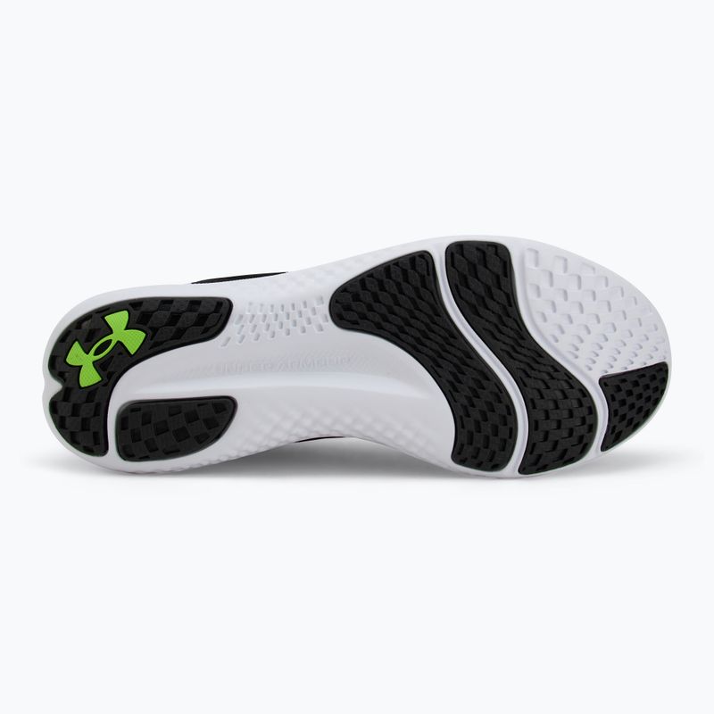 Încălțăminte de alergare pentru bărbați Under Armour Charged Speed Swift black/black/hyper green 4