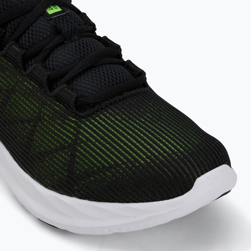 Încălțăminte de alergare pentru bărbați Under Armour Charged Speed Swift black/black/hyper green 7