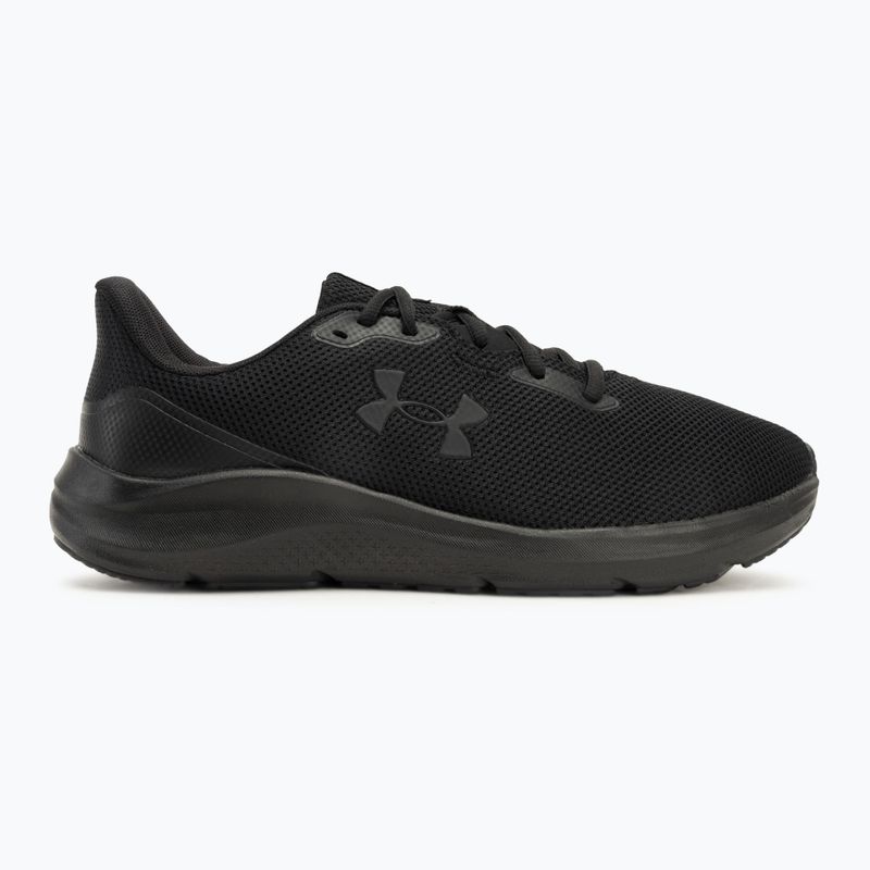 Încălțăminte de alergare pentru bărbați Under Armour Charged Pursuit 4 black/black/black 2