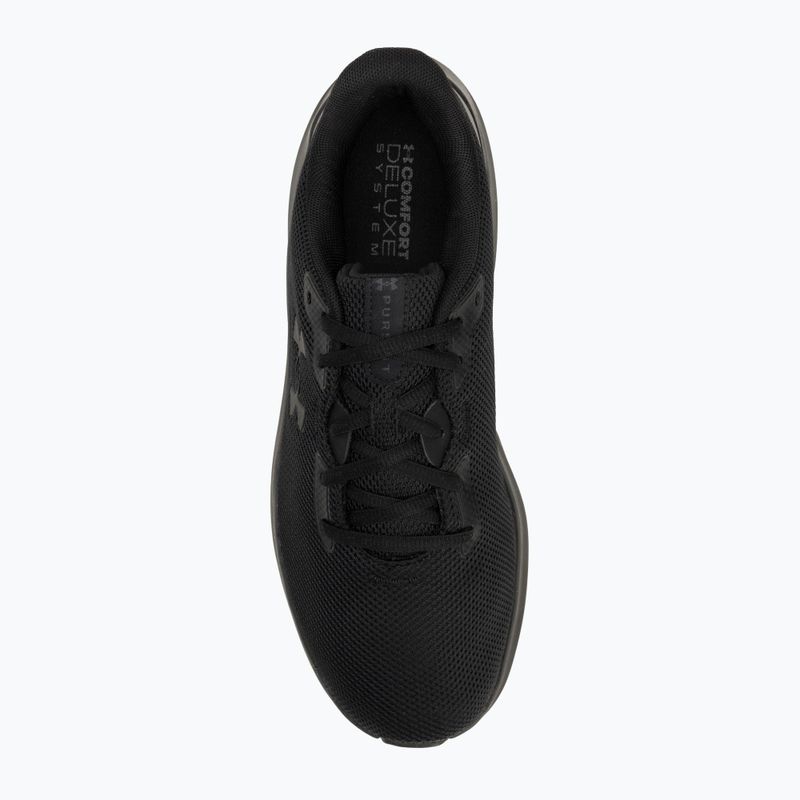 Încălțăminte de alergare pentru bărbați Under Armour Charged Pursuit 4 black/black/black 5