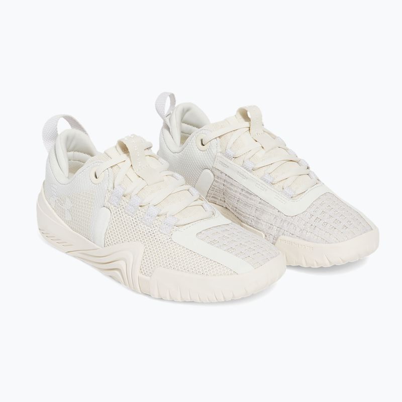 Încălțăminte de antrenament pentru femei  Under Armour TriBase Reign 6 ivory dune/stone/white 3