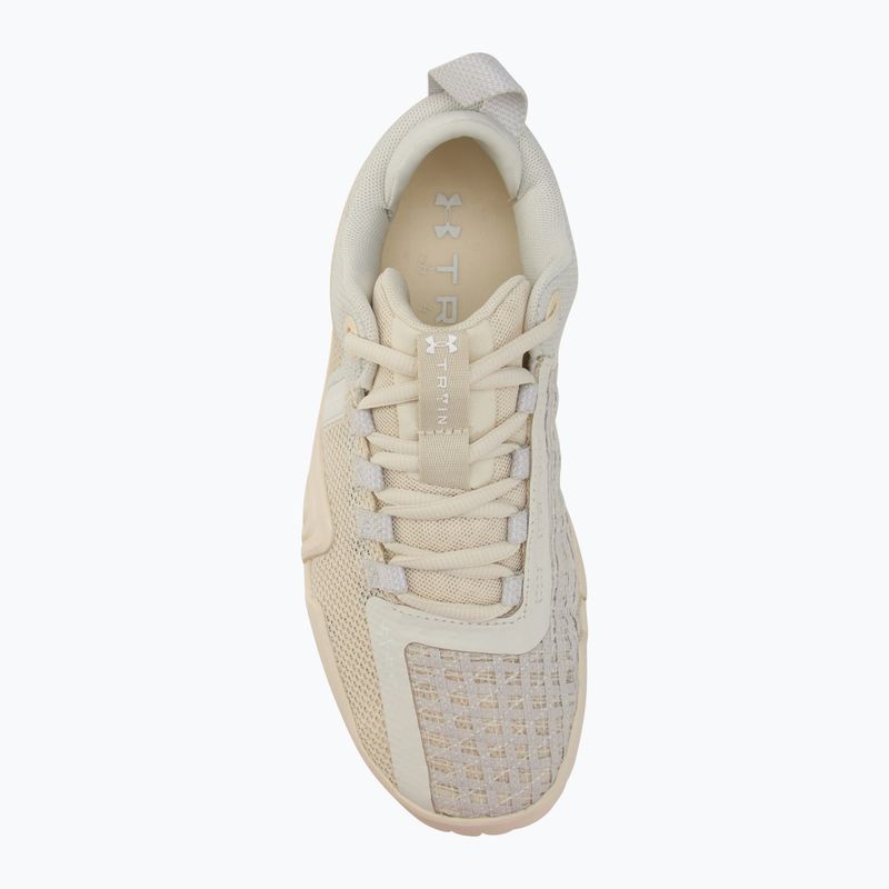 Încălțăminte de antrenament pentru femei  Under Armour TriBase Reign 6 ivory dune/stone/white 5