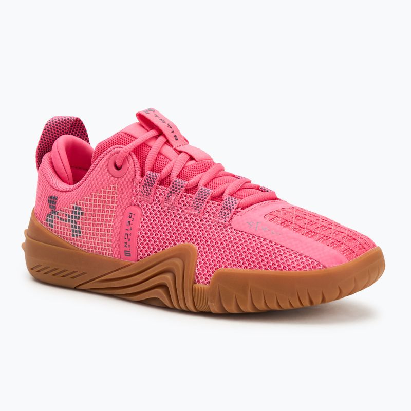 Încălțăminte de antrenament pentru femei  Under Armour TriBase Reign 6 super pink/super pink/downpour gray