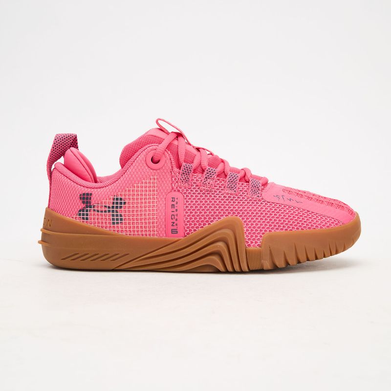 Încălțăminte de antrenament pentru femei  Under Armour TriBase Reign 6 super pink/super pink/downpour gray 2