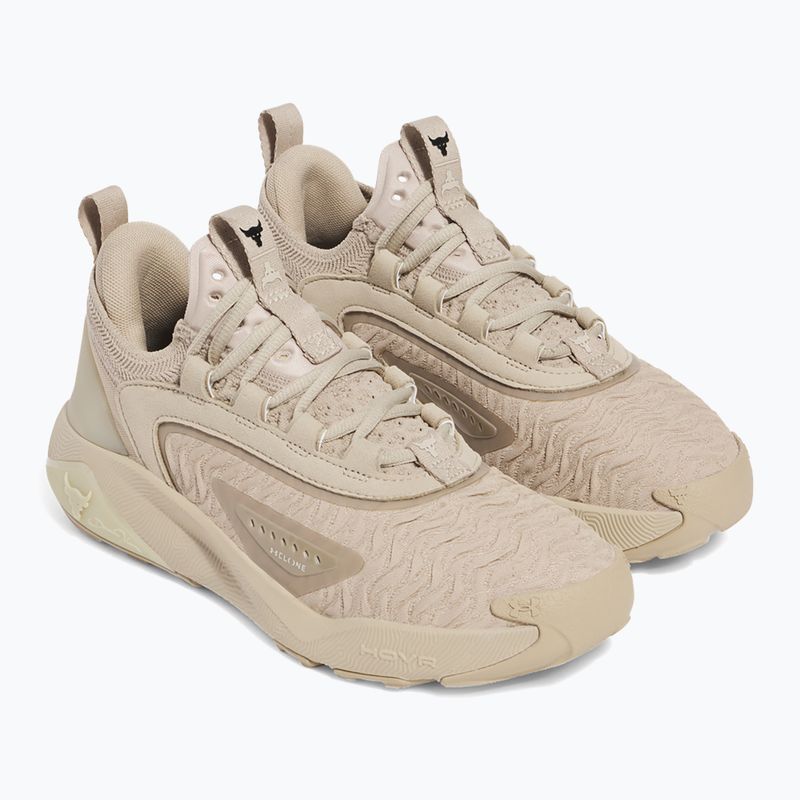 Încălțăminte de antrenament pentru femei Under Armour Project Rock 7 city khaki/city khaki/city khaki 3