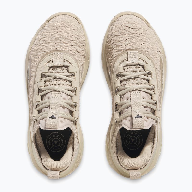 Încălțăminte de antrenament pentru femei Under Armour Project Rock 7 city khaki/city khaki/city khaki 4