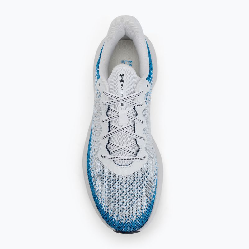 Încălțăminte de alergare pentru bărbați Under Armour Infinite white/electric blue/white 5