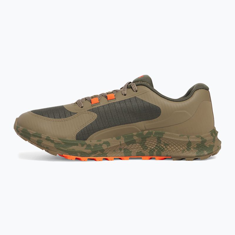 Încălțăminte de alergare pentru bărbați Under Armour Charged Bandit Trail 3 marine od green/bayou/ares red 2